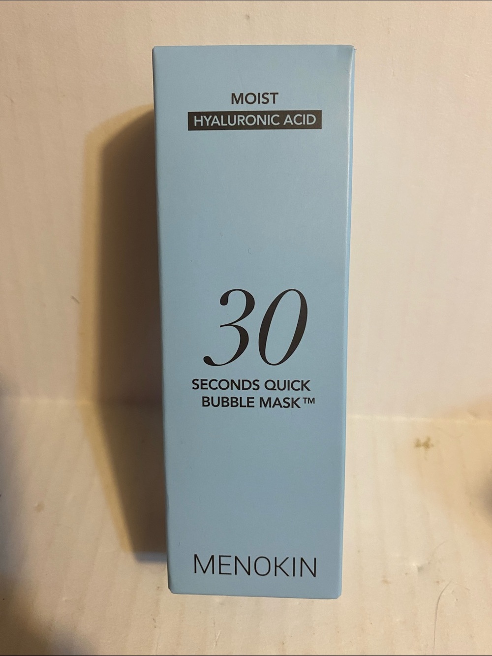 30 Seconds Quick Bubble Mask - Moist Hyaluronic Acid (Light Blue)